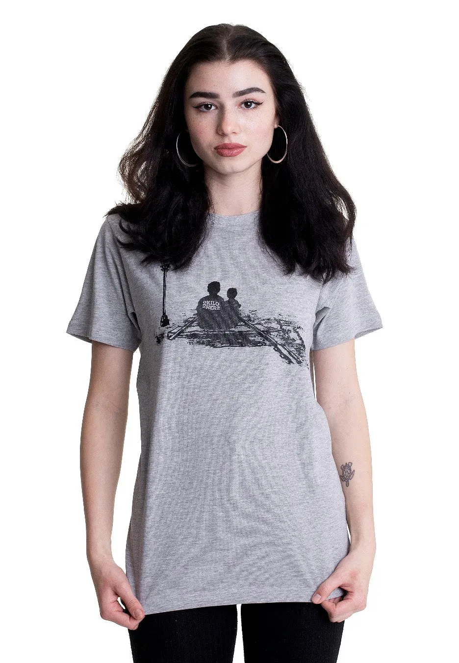 100 Kilo Herz - Laterne Sportsgrey - T-Shirt