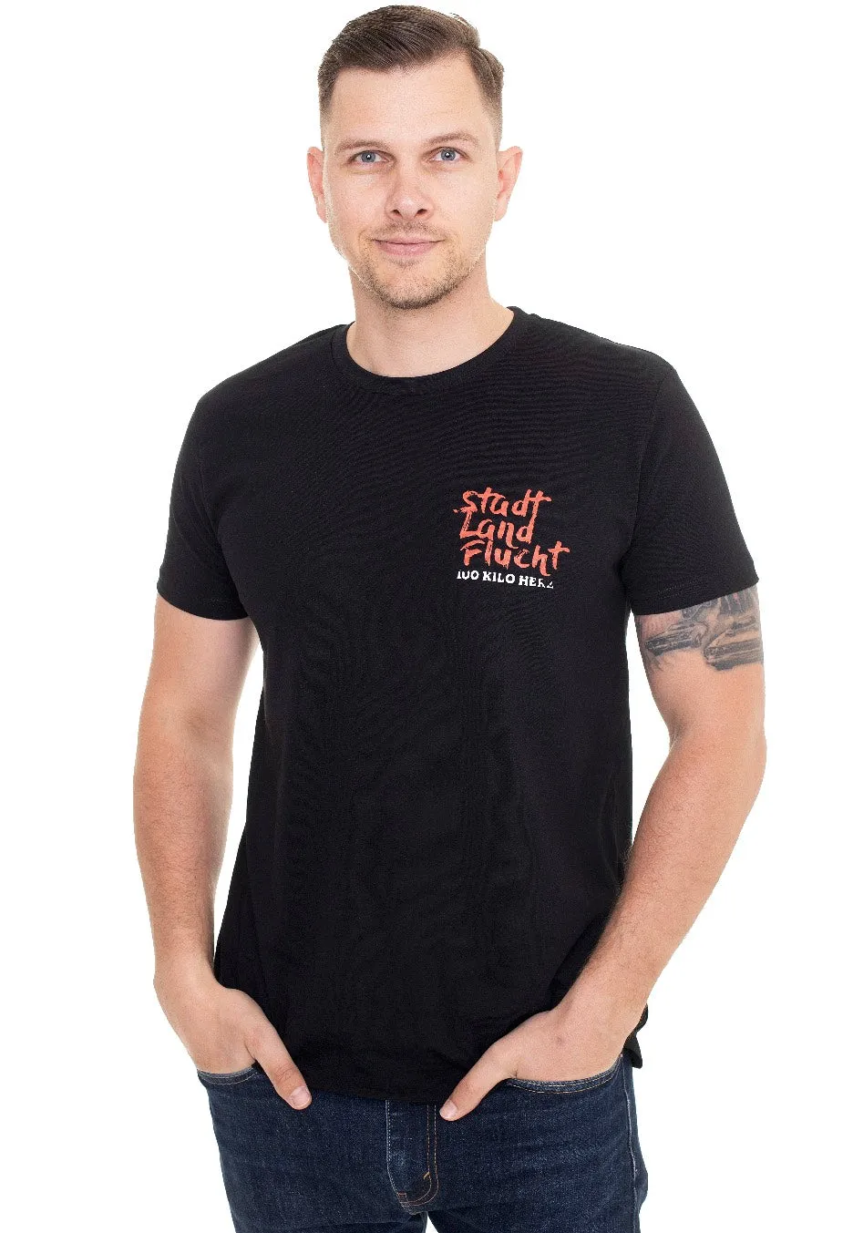 100 Kilo Herz - Scheren Fressen - T-Shirt