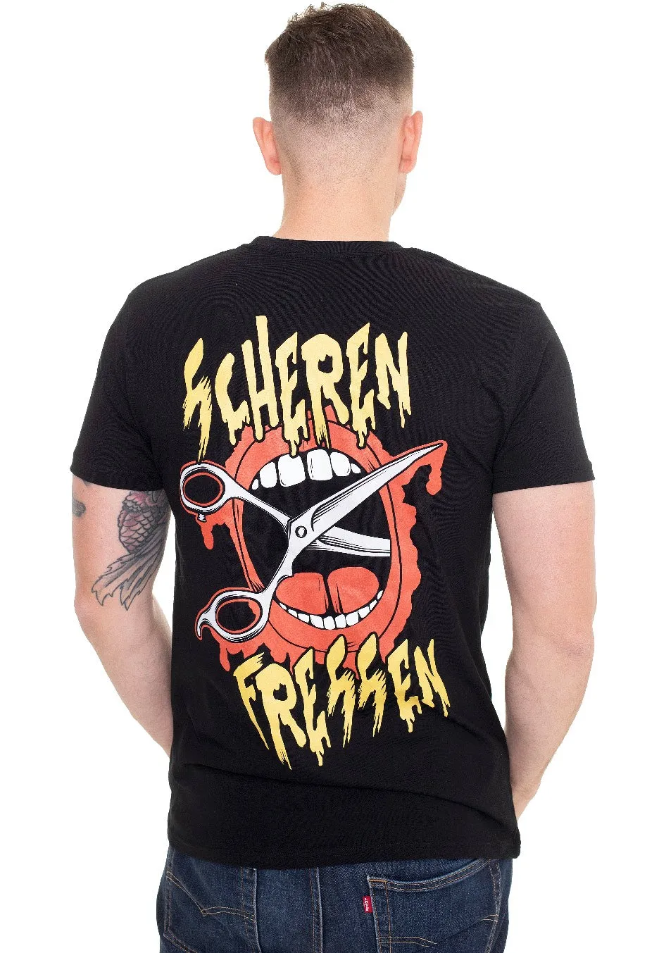 100 Kilo Herz - Scheren Fressen - T-Shirt