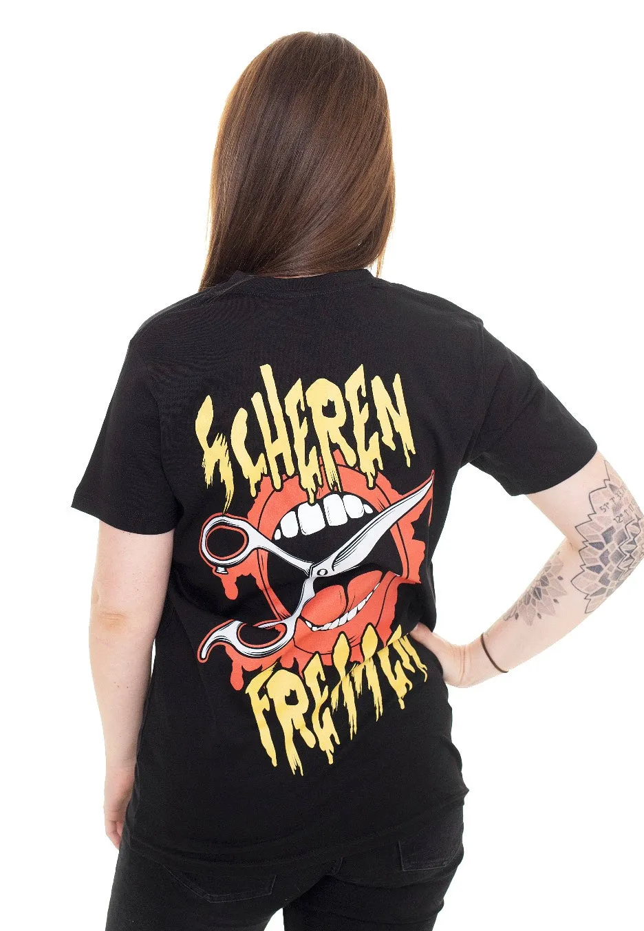 100 Kilo Herz - Scheren Fressen - T-Shirt