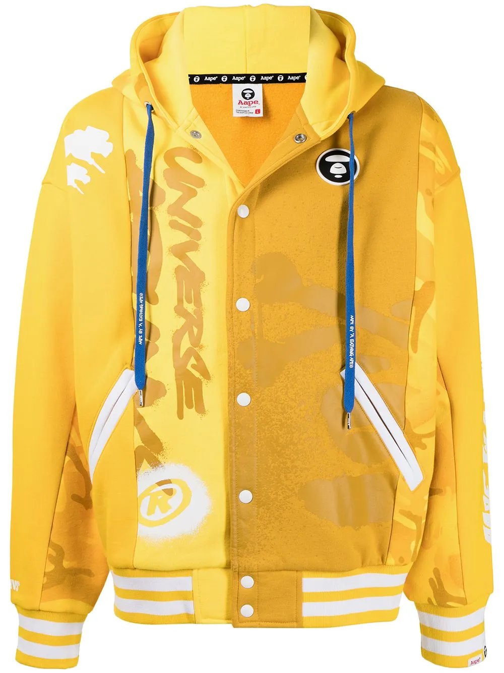 AAPE BY *A BATHING APE® logo-printed hoodie