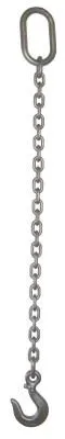ACCO Chain 1/2" DOUBLE LEG CHAIN SLING OBLONG SLING HOOKS 5, 122OS5