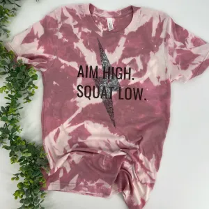 AIM HIGH SQUAT LOW Tee