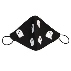All on Black - Upcycled Face Mask