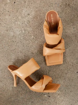 ALOHAS Twist Strap Dressy Heel