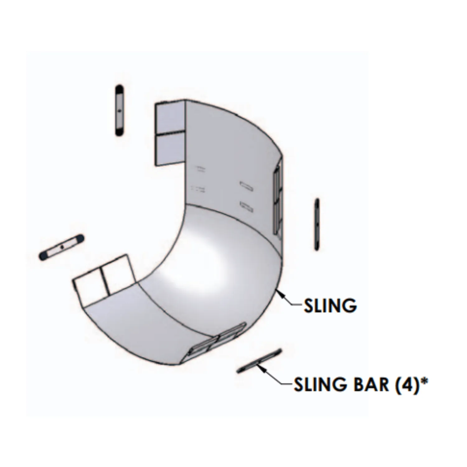 Aqua Creek Sling Assembly - EZ Series