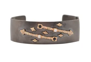 ARROW AND CRIVELLI WIDE KICK CUFF BRACELET
