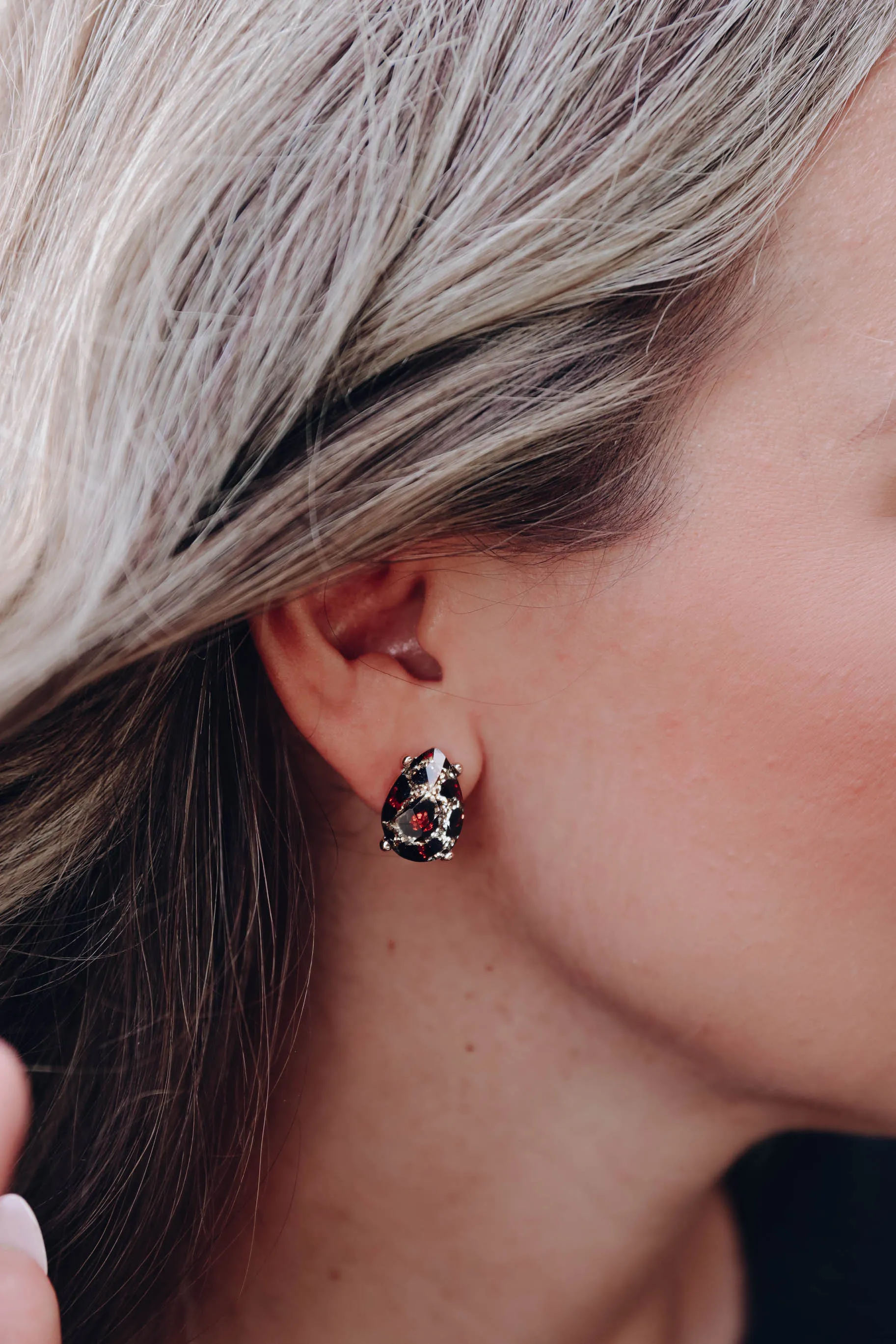 Asha Leopard Earrings