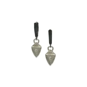 Atlantis Shield Leverbacks - Silver