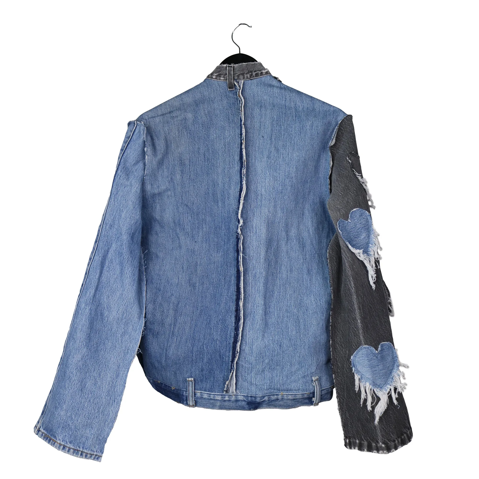 Beating Heart Baby - Upcycled denim jacket