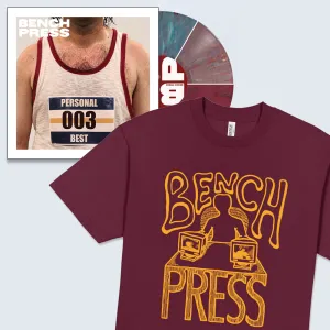 BENCH PRESS 'Personal Best' LP   T-Shirt