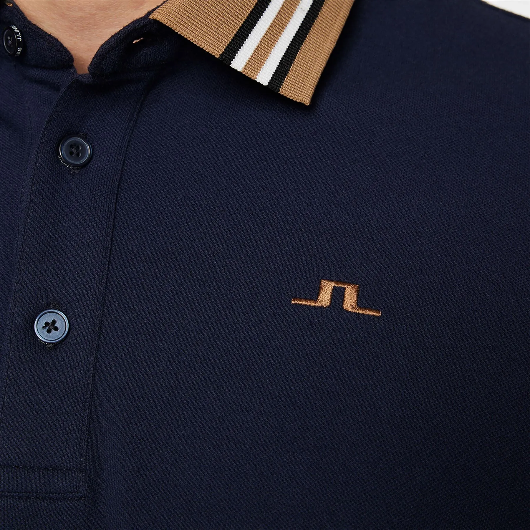 Bjorn Lux Pique Polo JL Navy