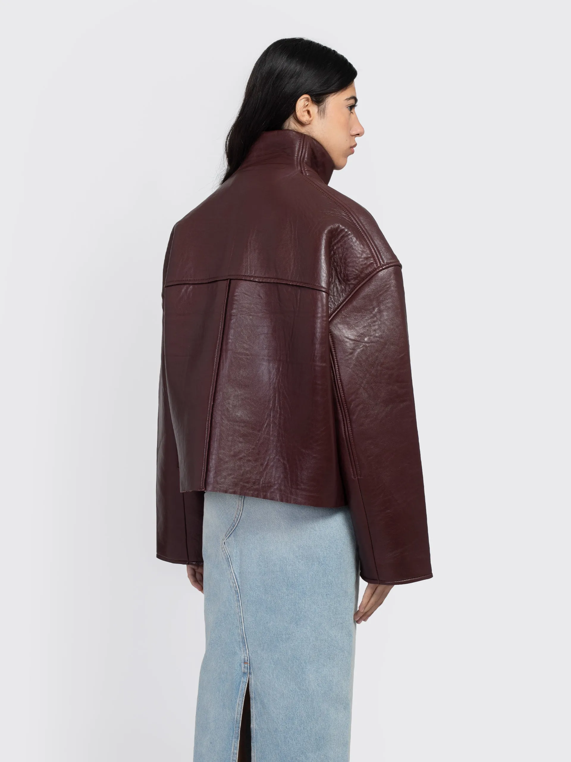 Bonded Leather Jacket