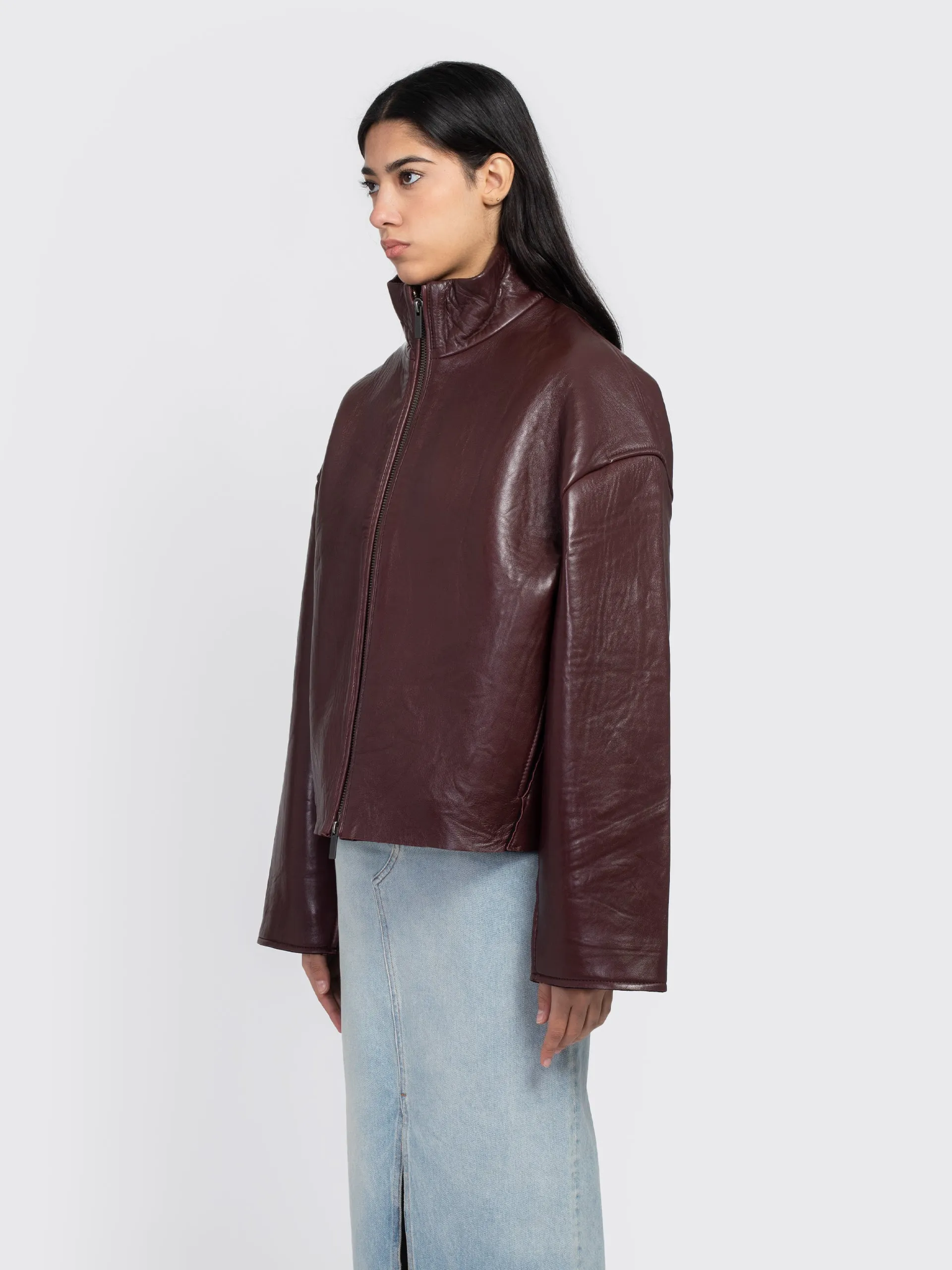 Bonded Leather Jacket