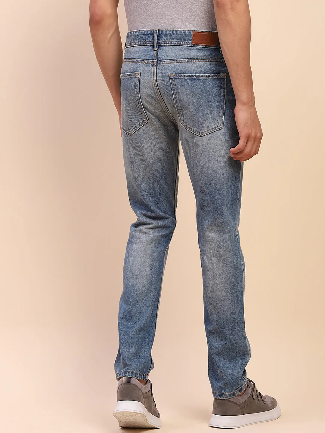 Camla Barcelona Ripped Light Wash Light Blue Denim