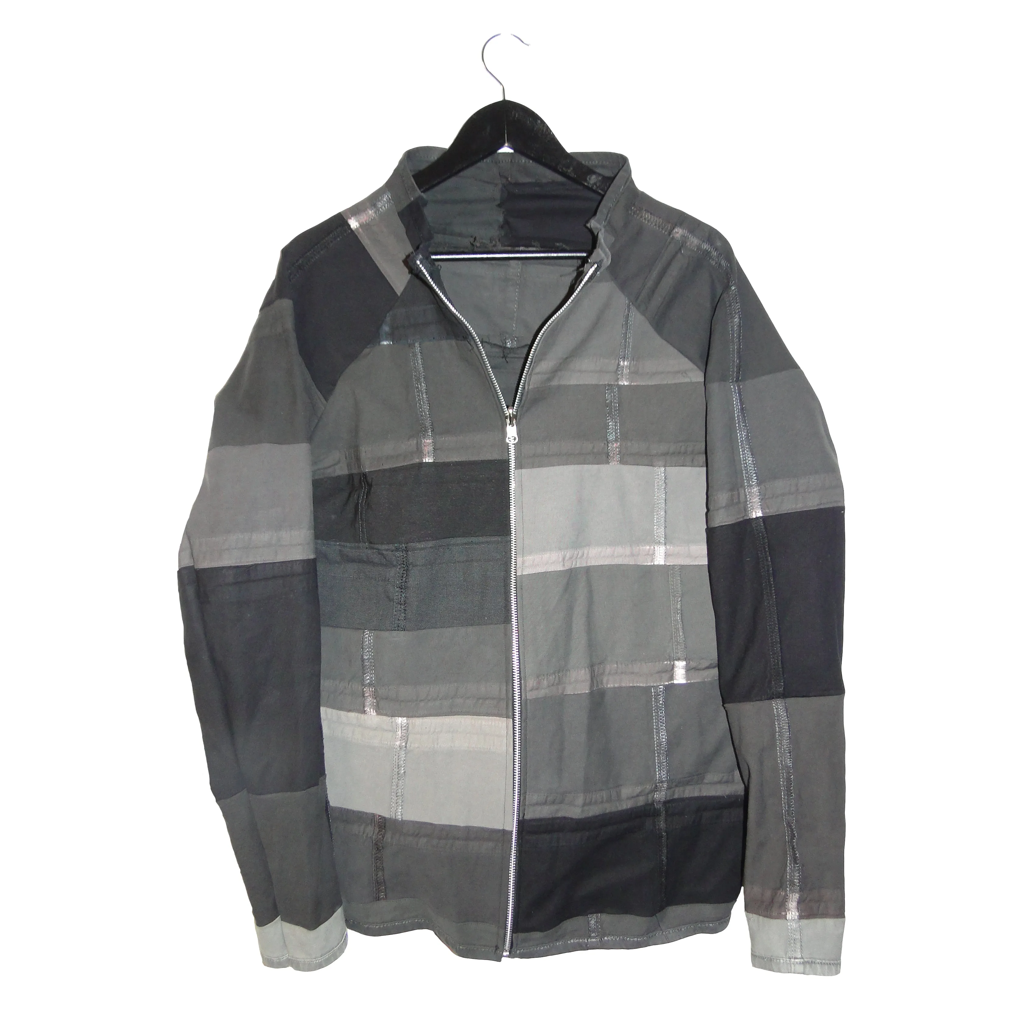 Cemetery Drive - Reversible, Upcycled Denim Jacket