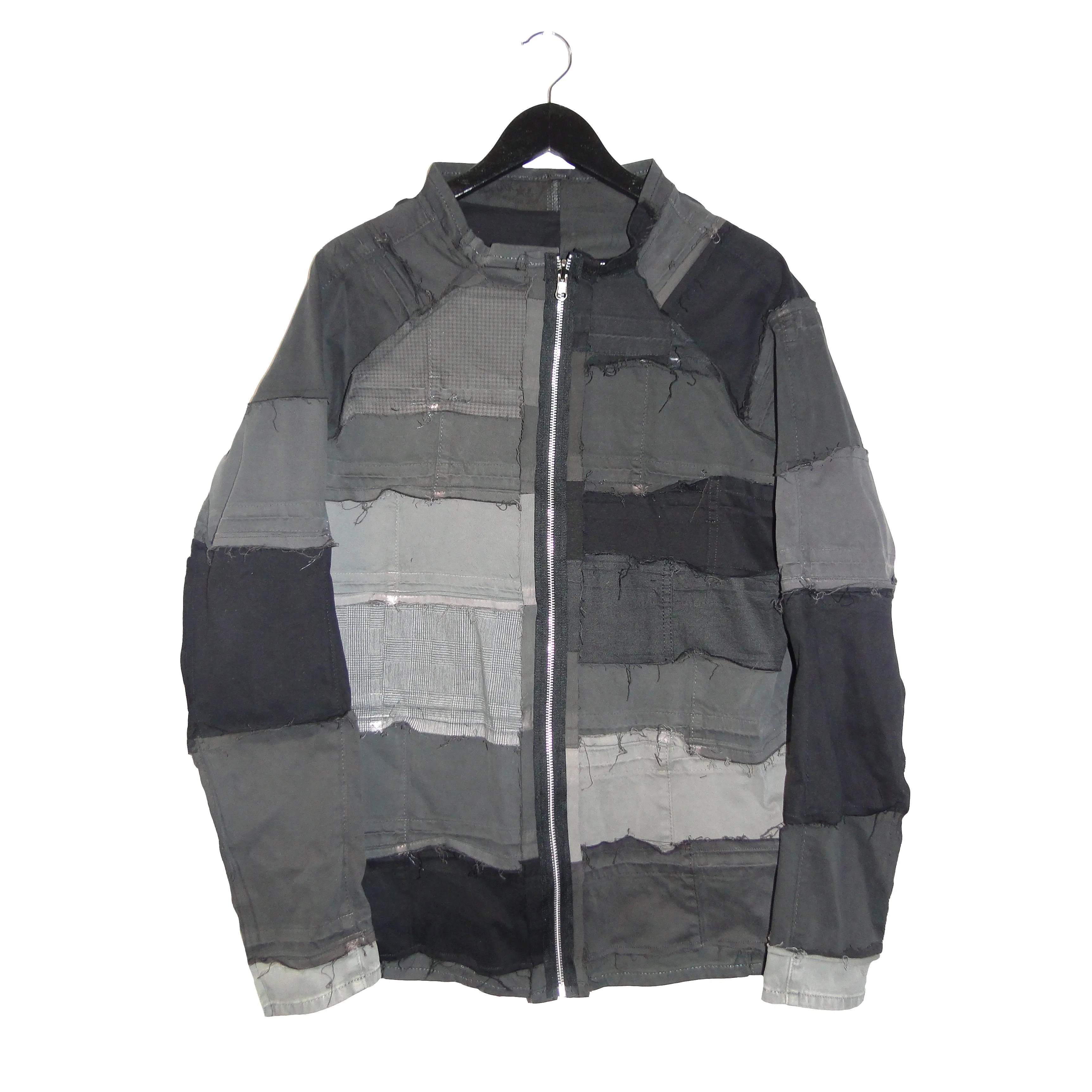 Cemetery Drive - Reversible, Upcycled Denim Jacket