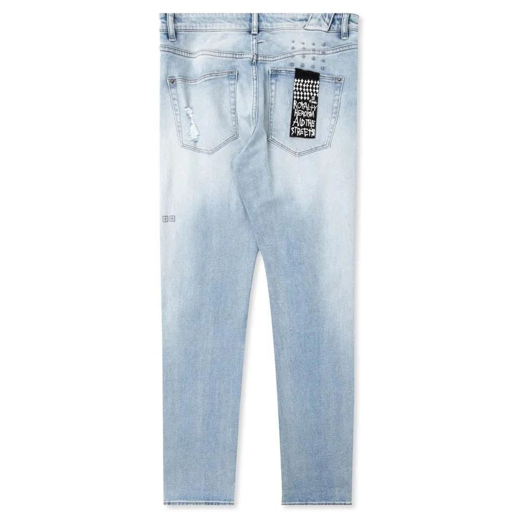Chitch Punk Blue Thrashed Jeans
