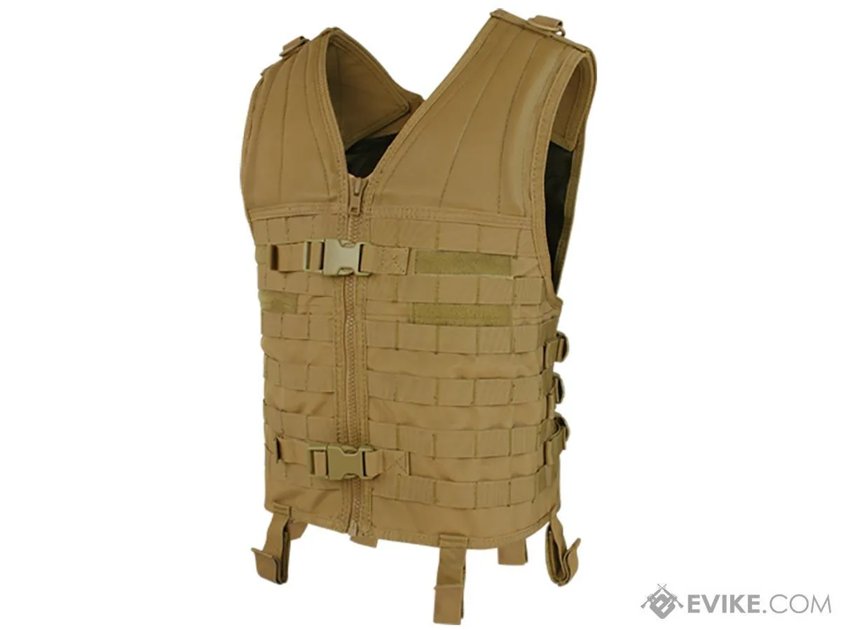 Condor Modular PALS / MOLLE Vest (Color: Coyote Brown / Vest Only)