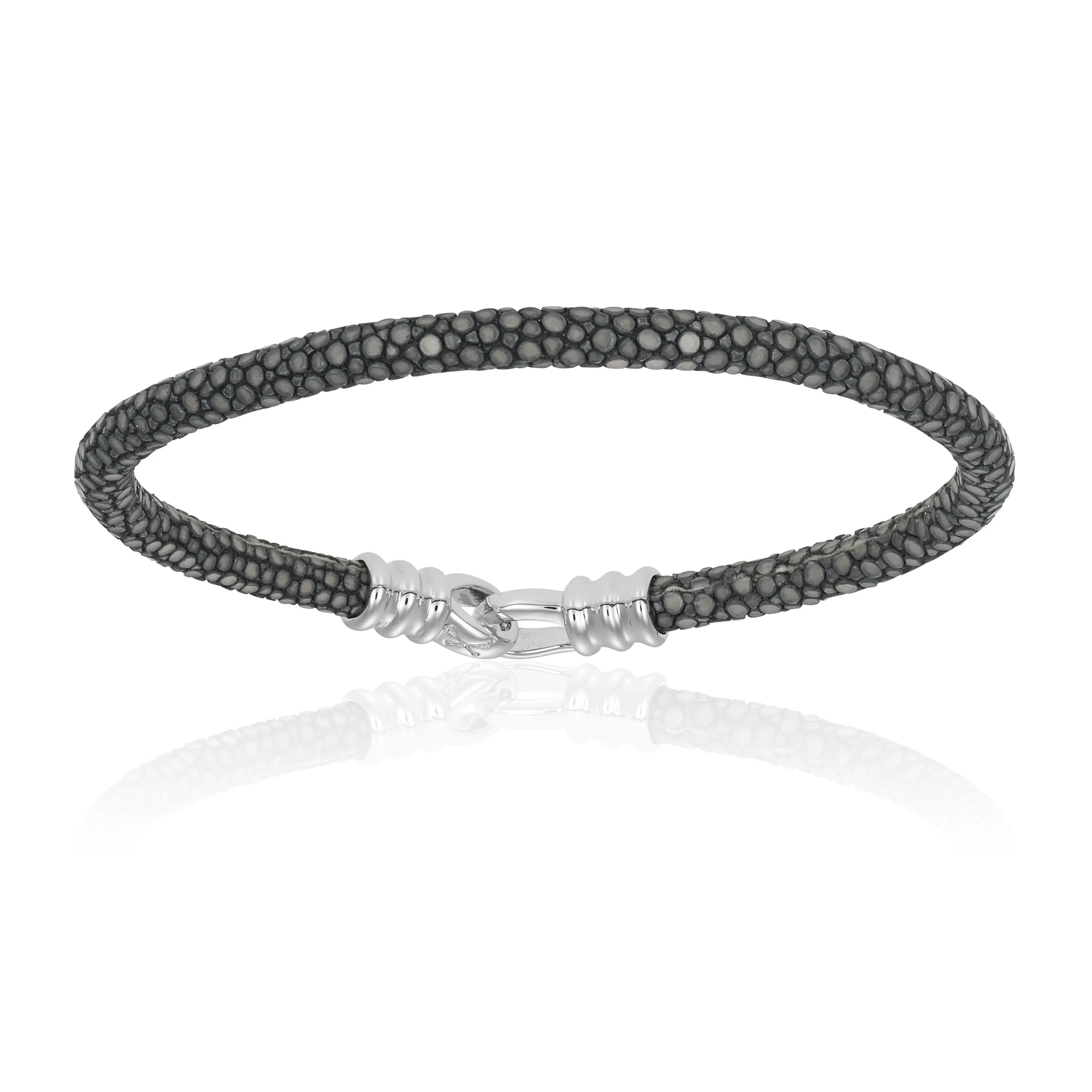 Croc Leather Bracelet