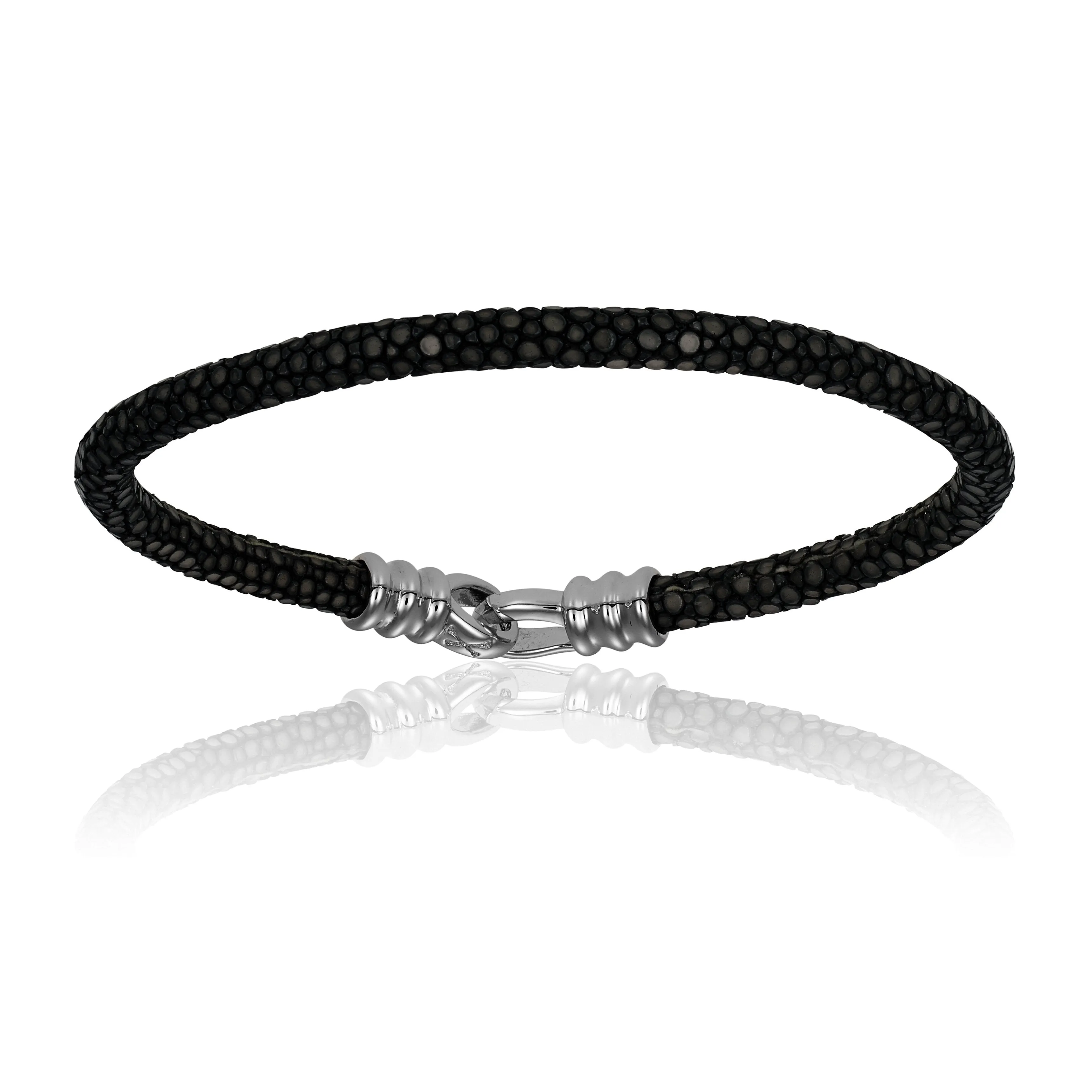 Croc Leather Bracelet