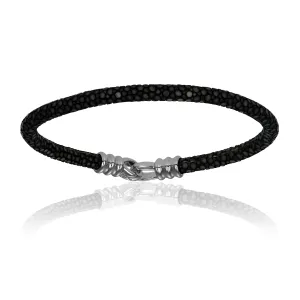 Croc Leather Bracelet