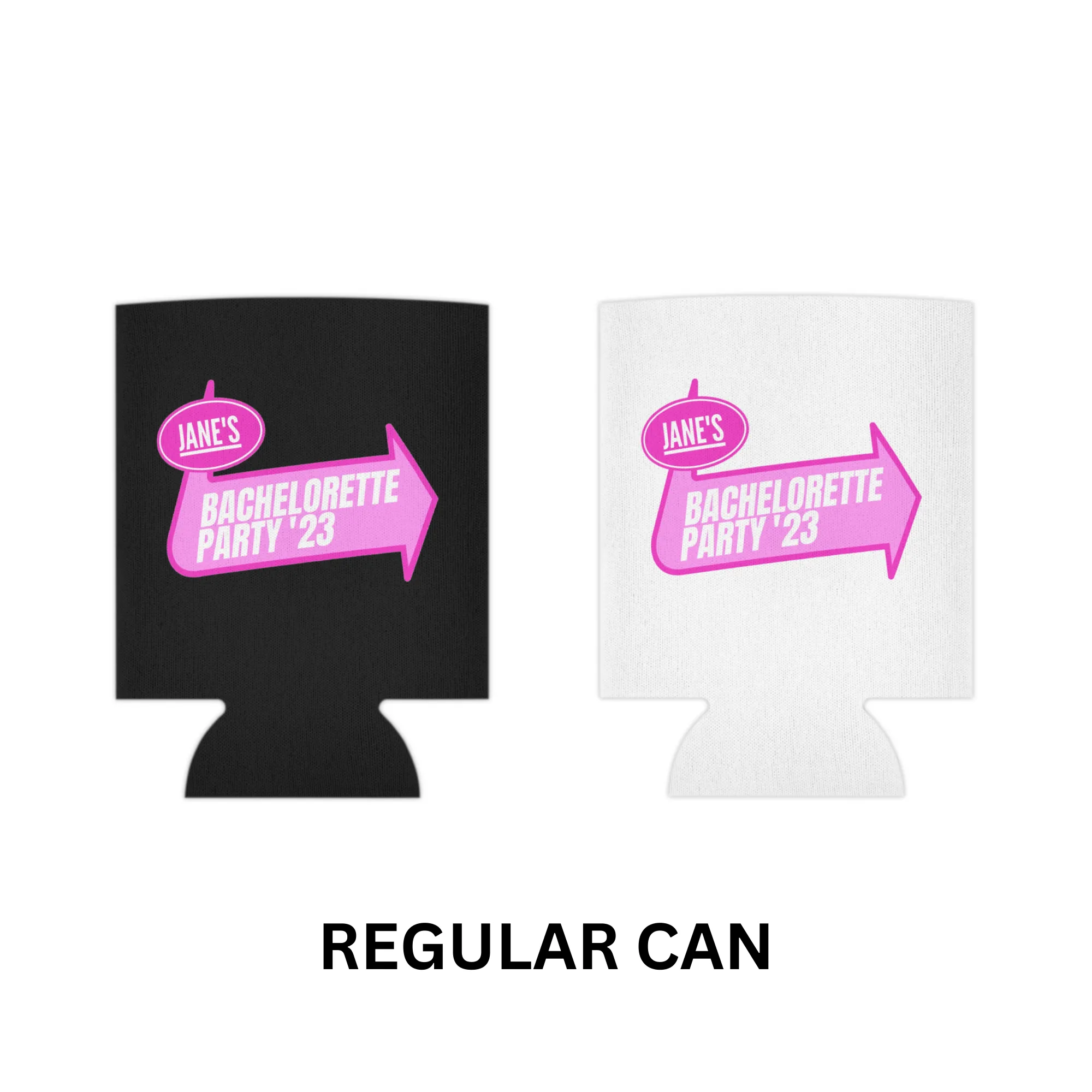 Custom Pink Warped Emo Party Can Cooler