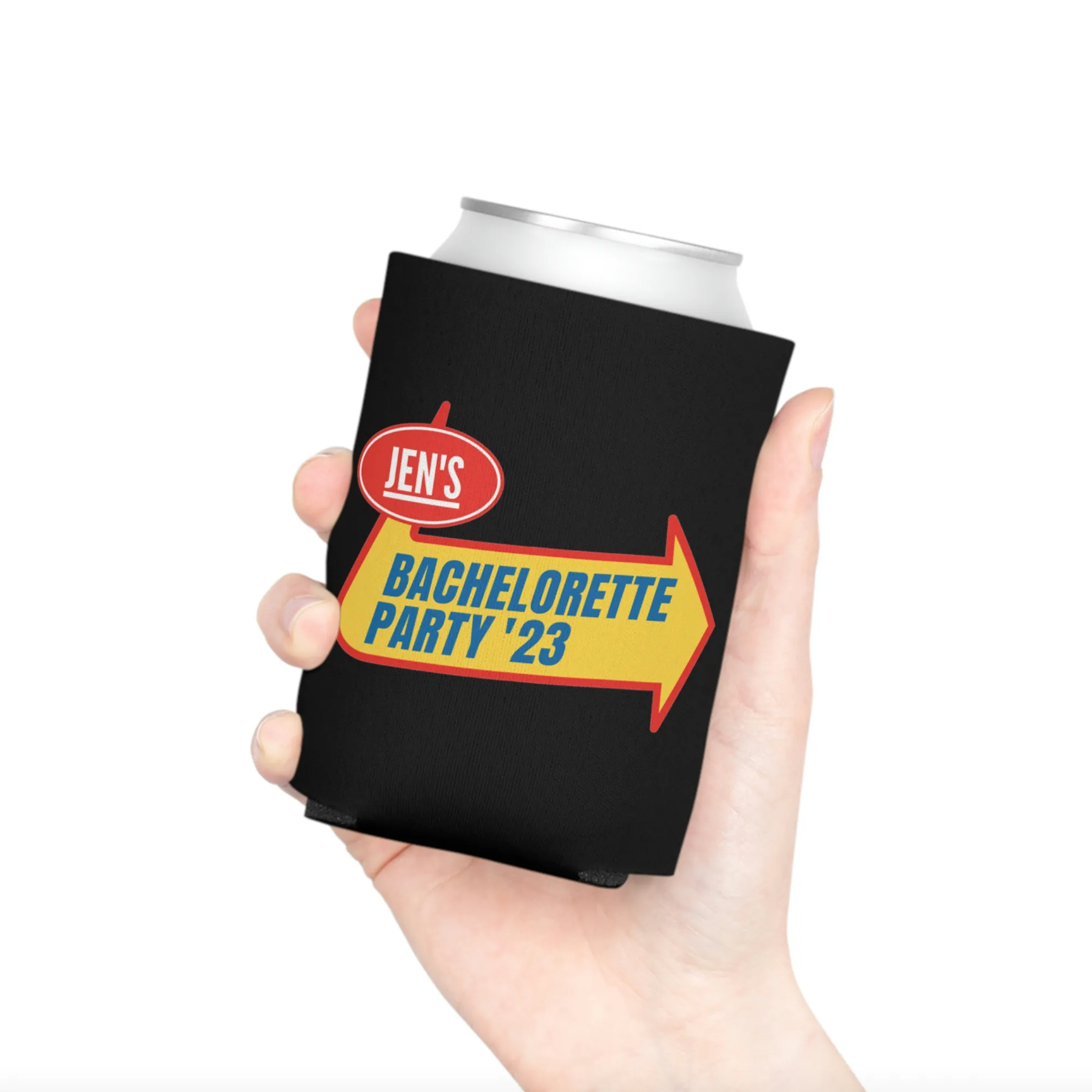 Custom Warped Can Cooler | Bachelorette, Birthday, etc!