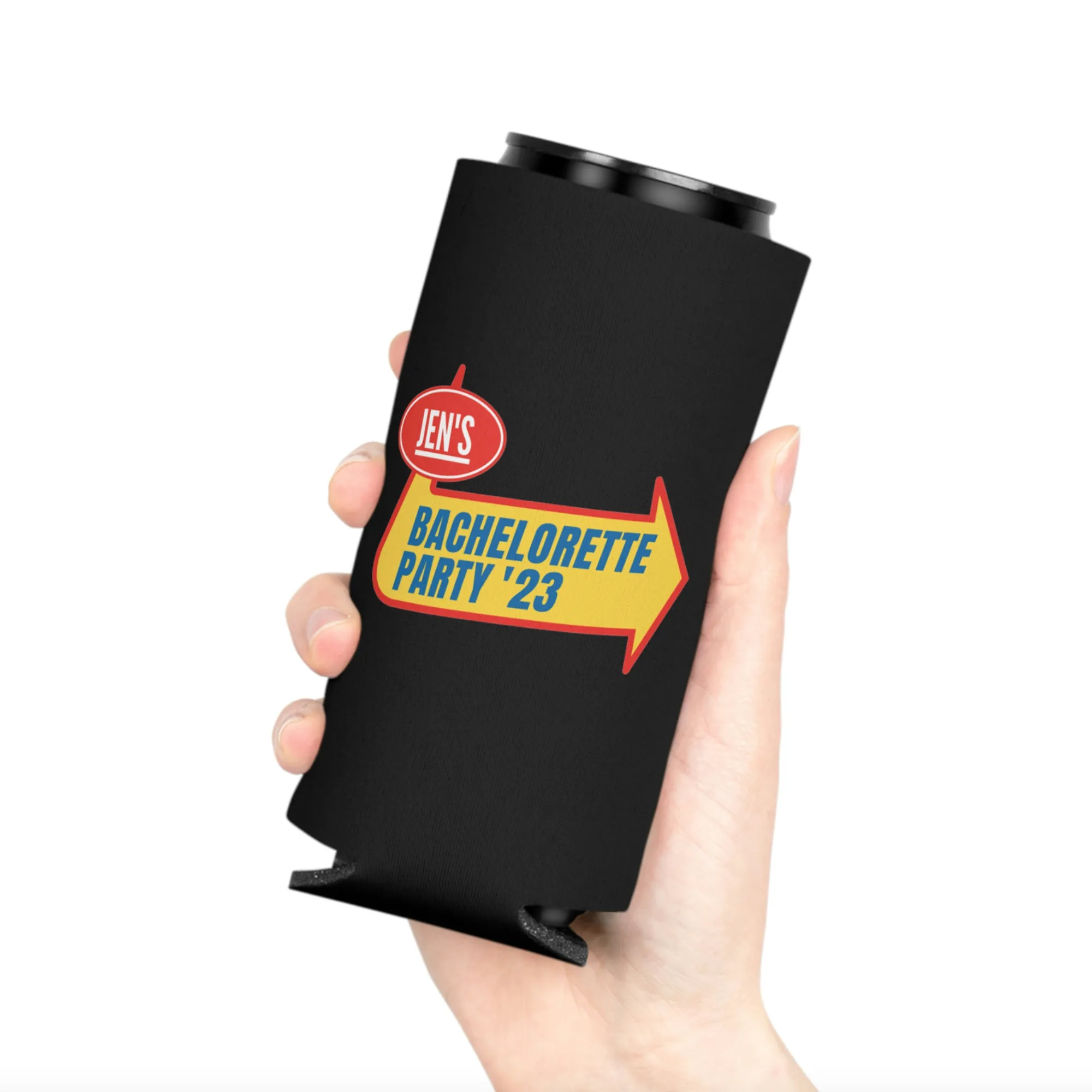 Custom Warped Can Cooler | Bachelorette, Birthday, etc!