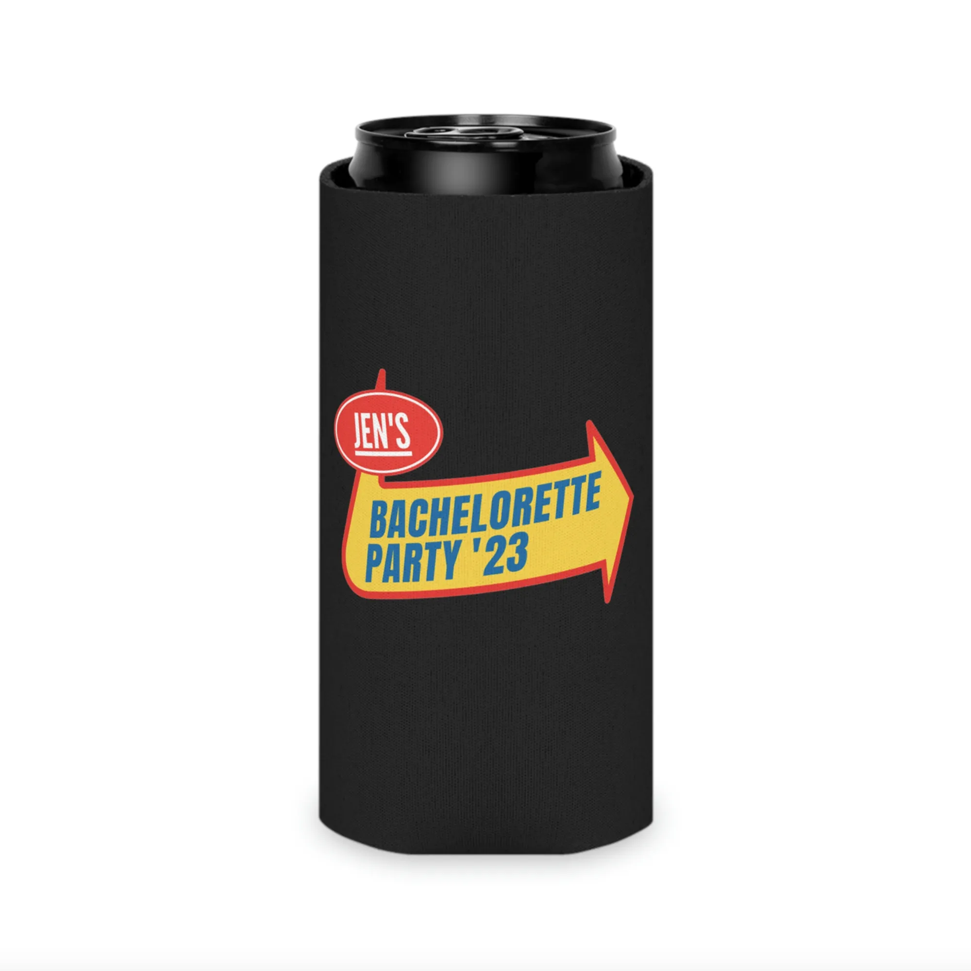 Custom Warped Can Cooler | Bachelorette, Birthday, etc!