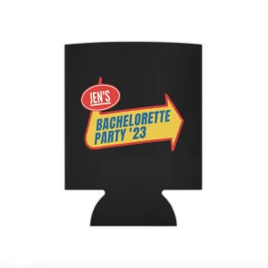 Custom Warped Can Cooler | Bachelorette, Birthday, etc!