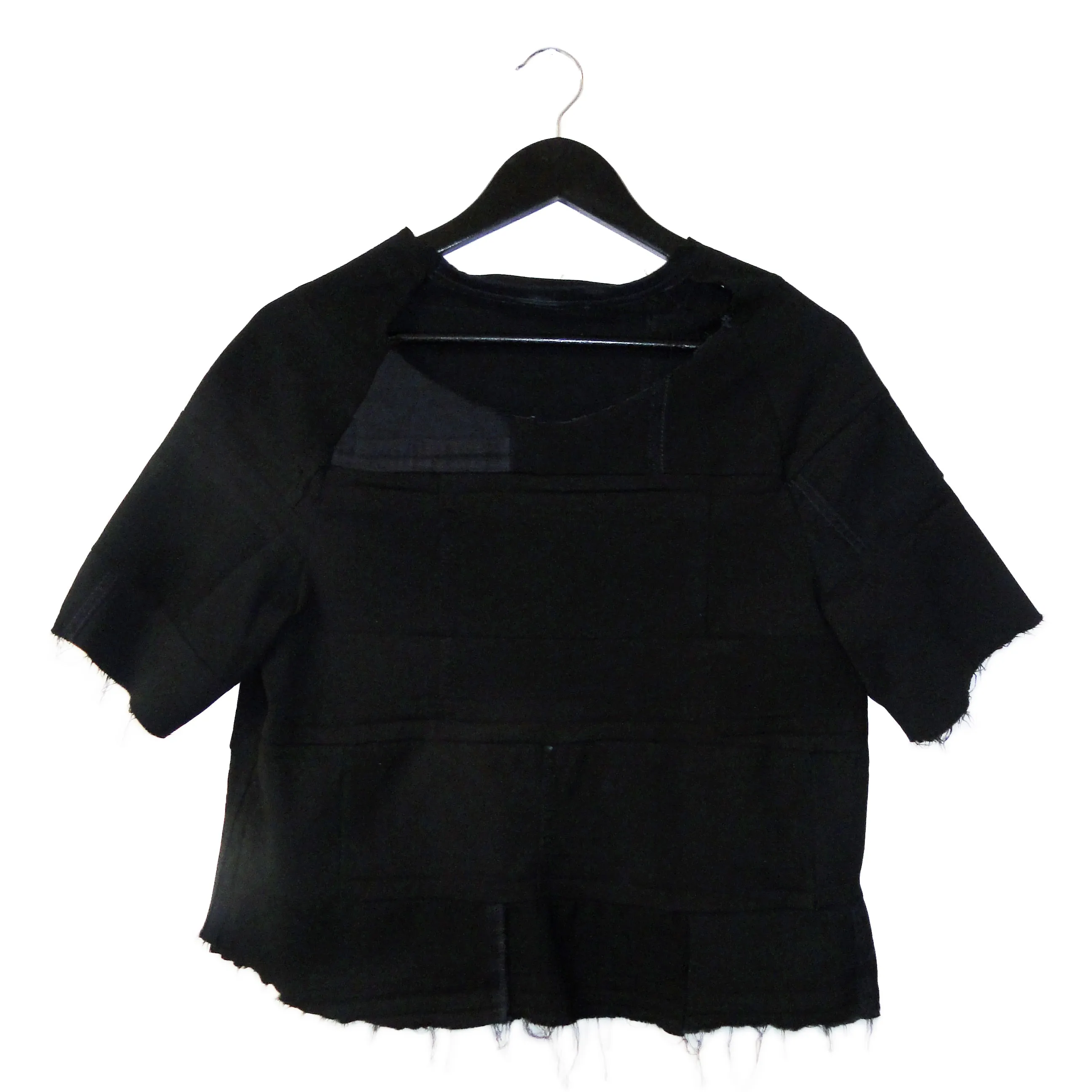 Deflector - Reversible, upcycled denim top