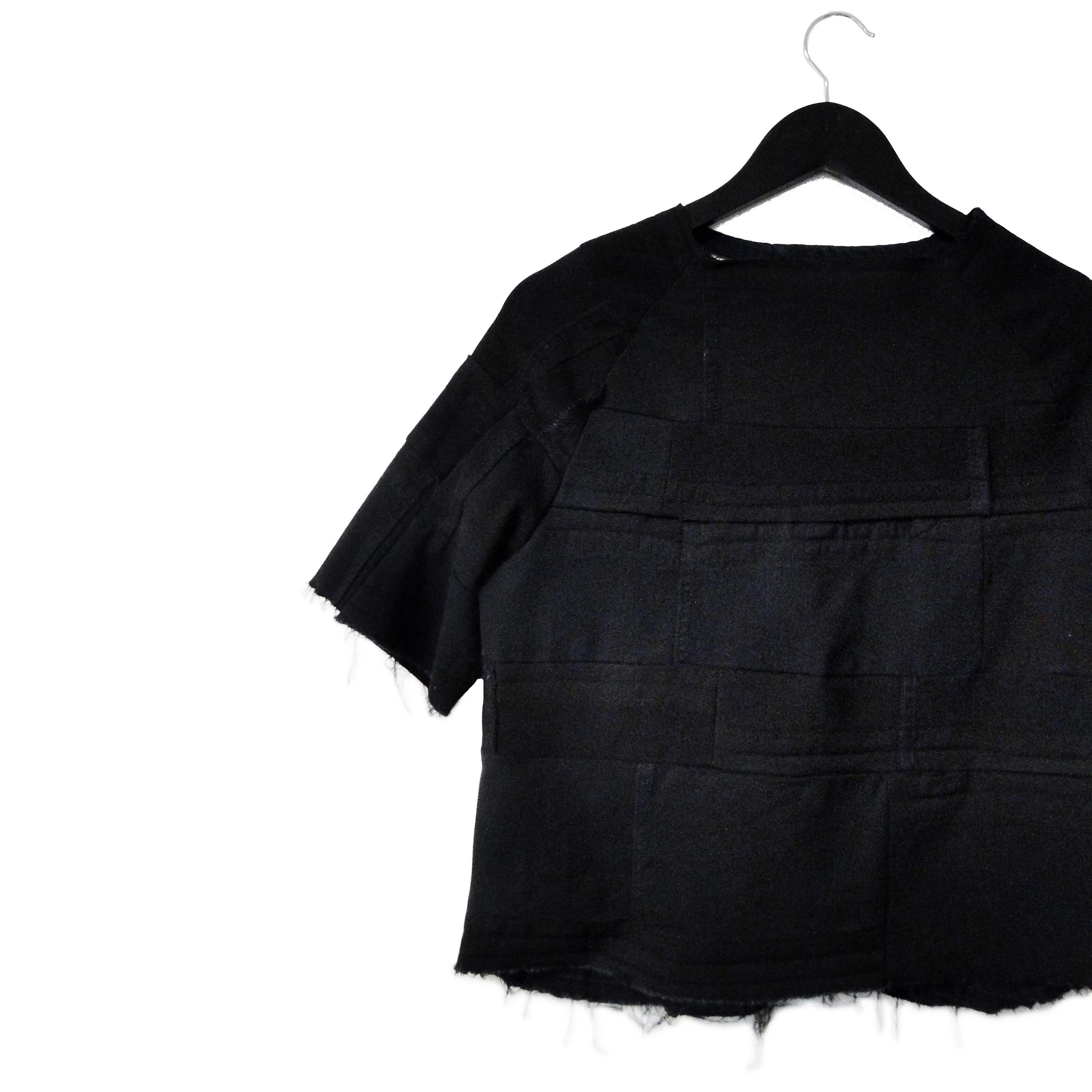 Deflector - Reversible, upcycled denim top