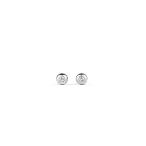 Diamond Droplet Stud Earrings