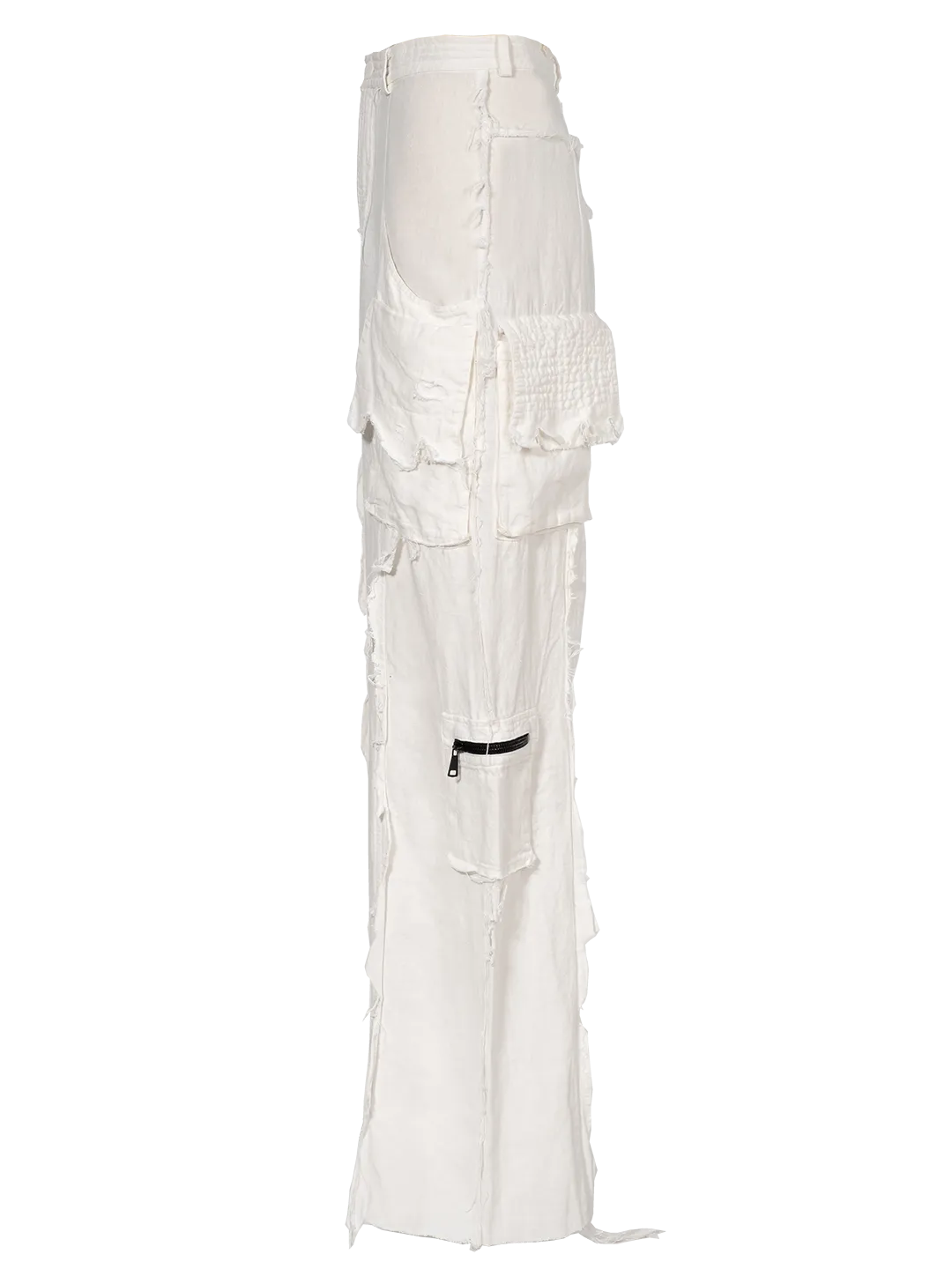 Distressed Cargo Trousers