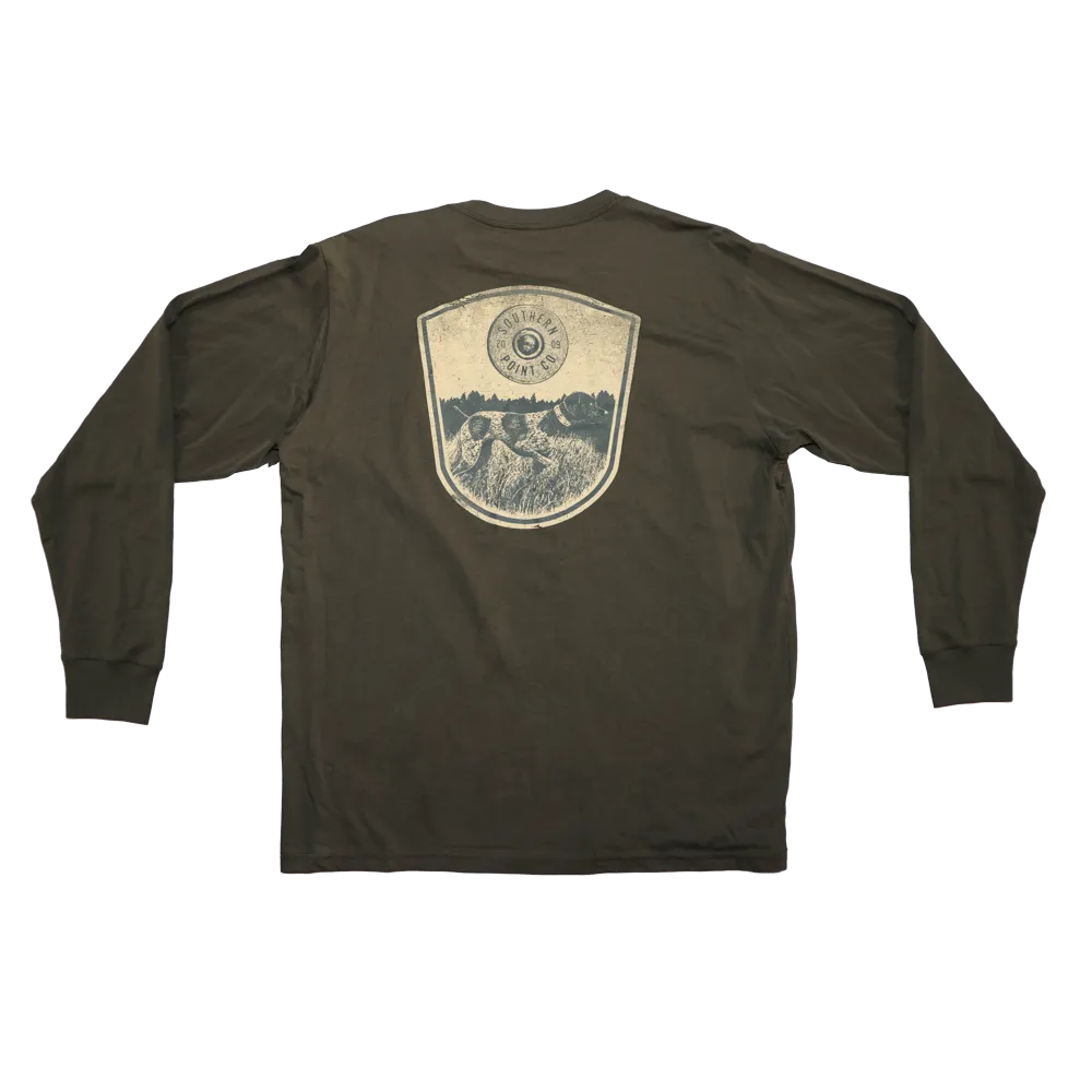 Distressed Dog- Moss Final Sale