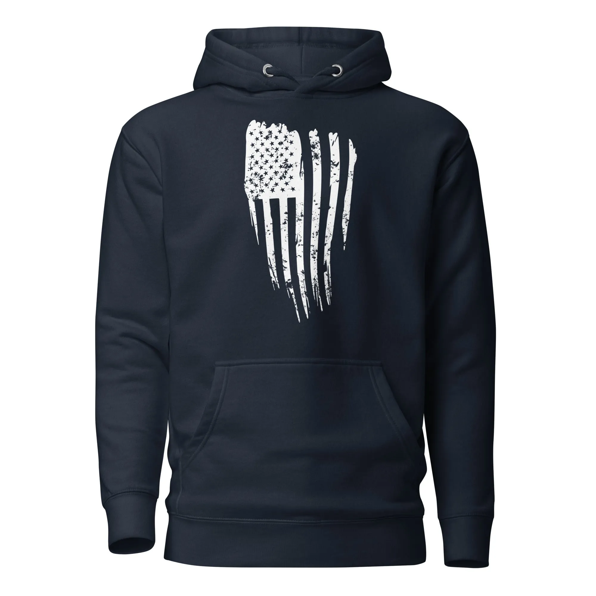 Distressed Flag Hoodie