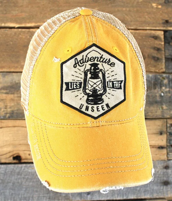Distressed Hat - Lantern
