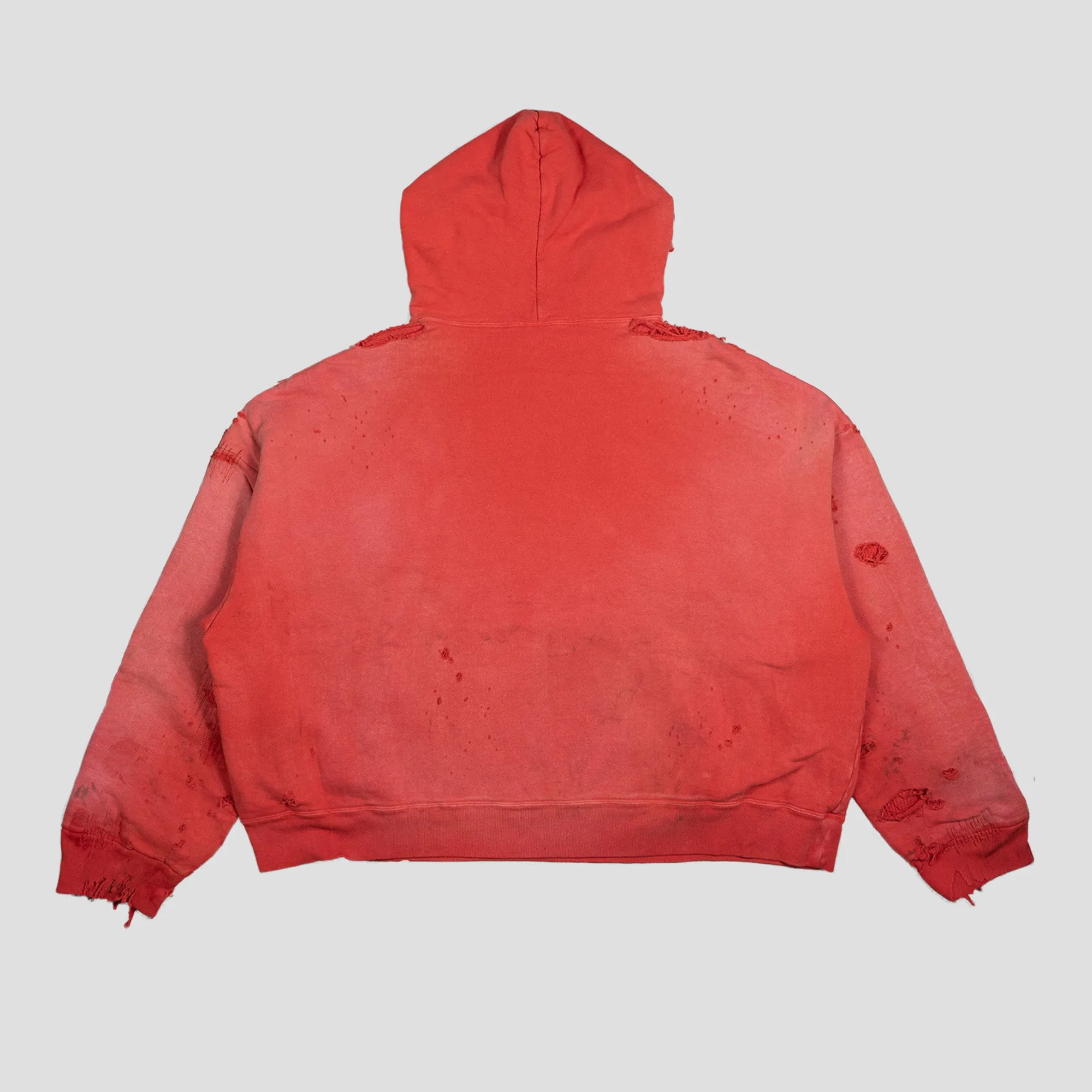 DISTRESSED OVERSIZED HOODIE