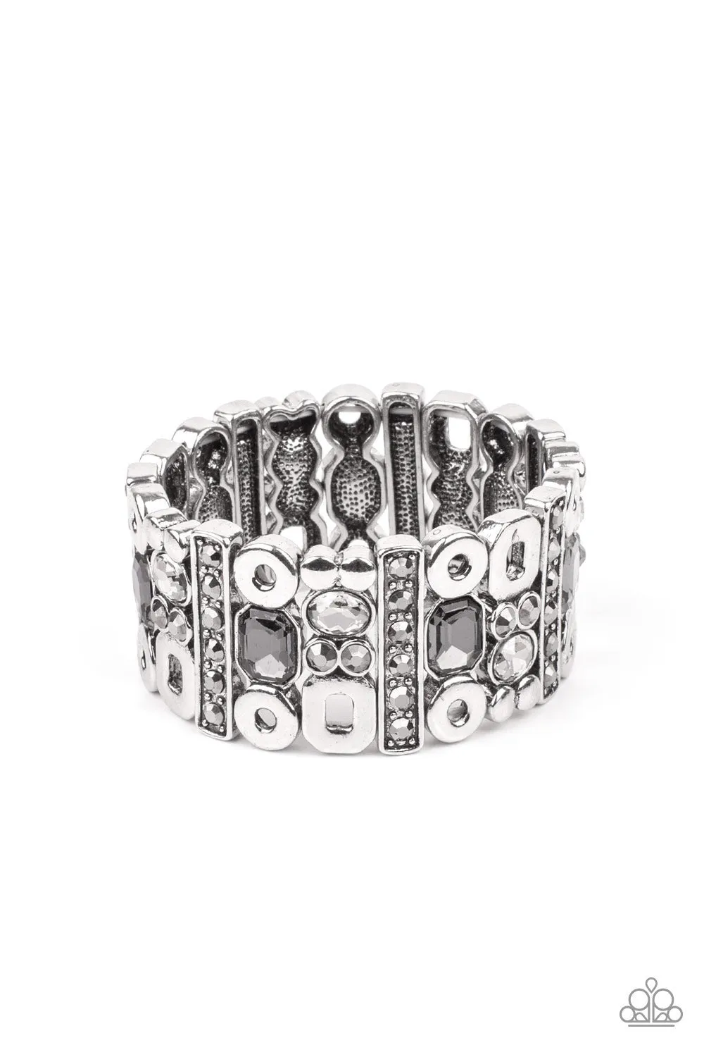 Dynamically Diverse - Silver Stretch - Bracelet