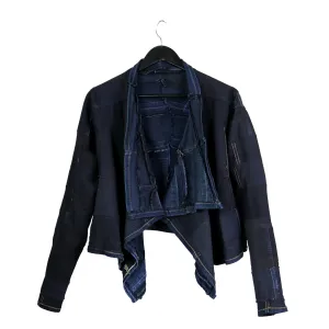 Fallin (Temptation) - Reversible, Upcycled denim jacket