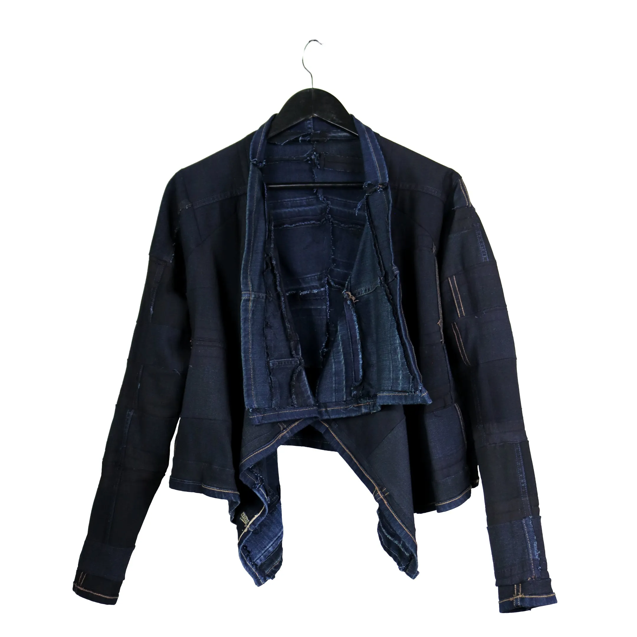 Fallin (Temptation) - Reversible, Upcycled denim jacket