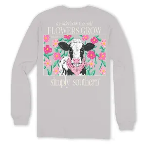 Flowers Grow Long Sleeve T-Shirt