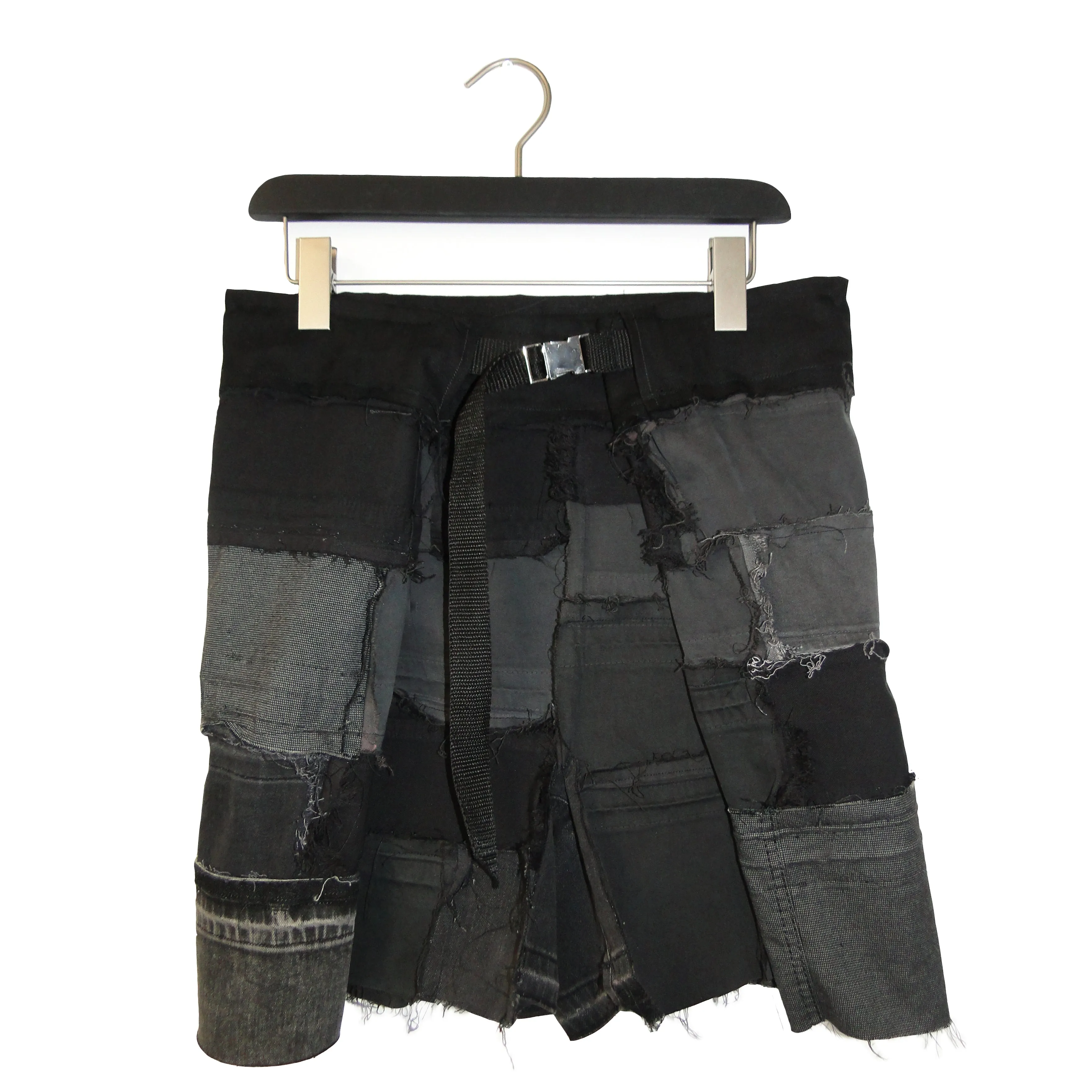 Future Wars - Genderless, Adjustable Denim Shorts