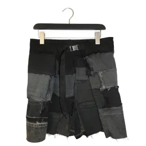 Future Wars - Genderless, Adjustable Denim Shorts