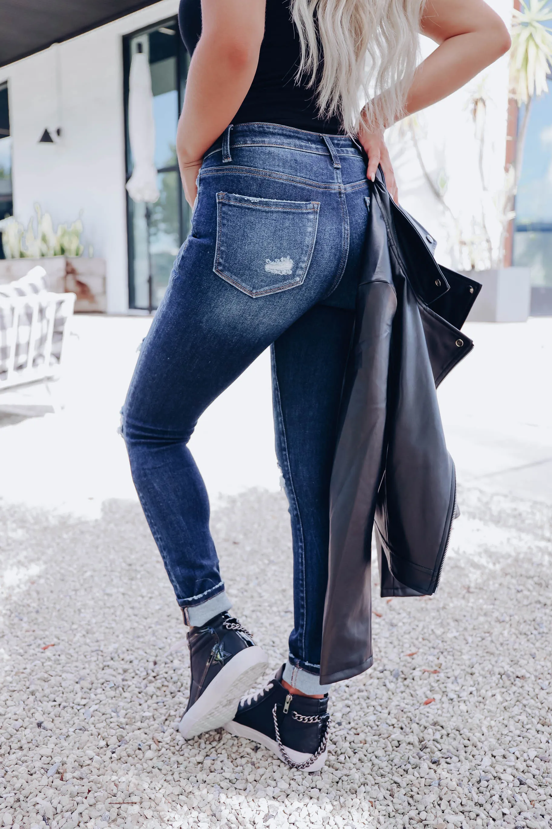 Genesis Distressed Skinny Jeans