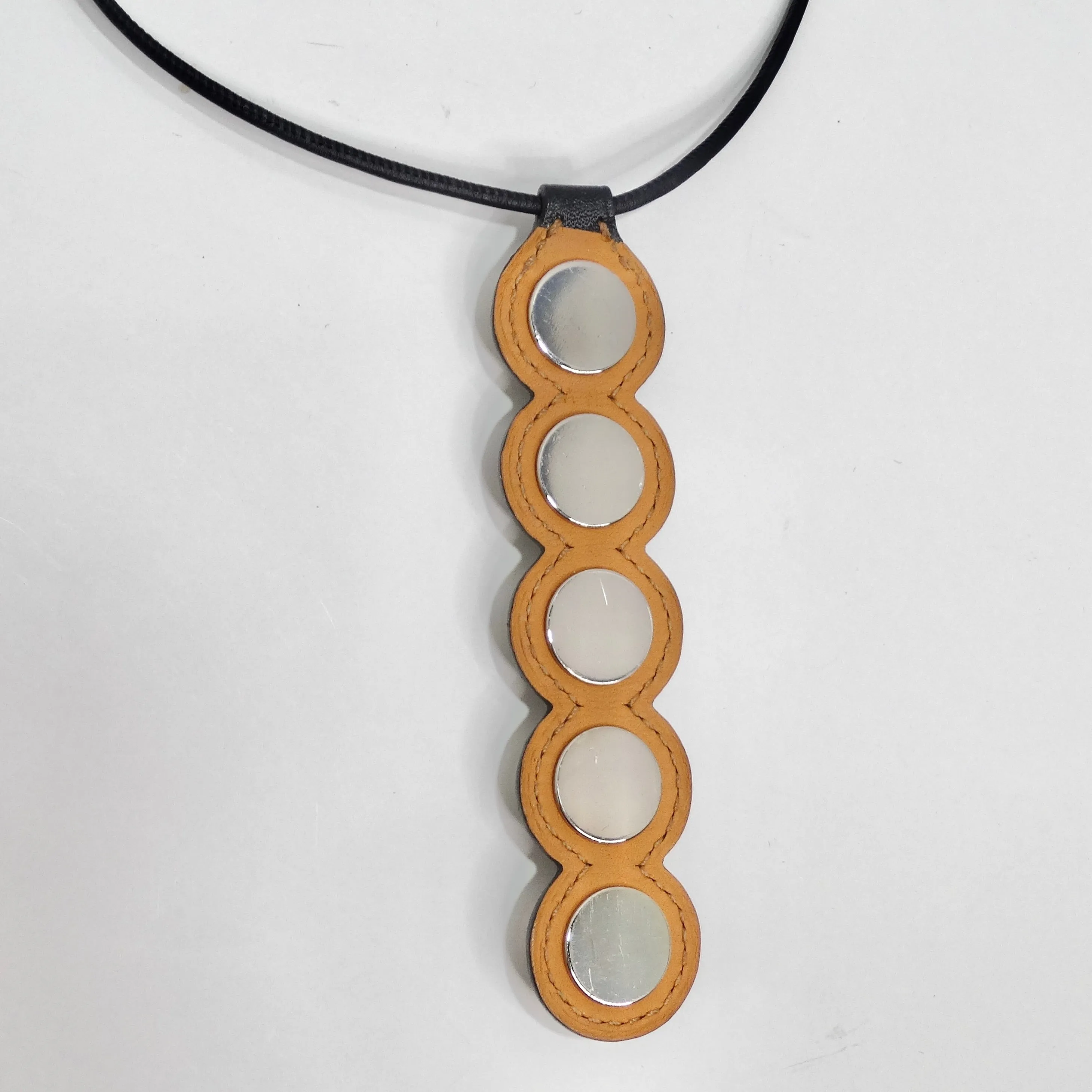 Hermes Passage Cloute Pendent Necklace