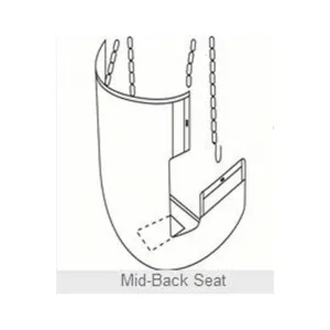 Hoyer Classic Dacron Mesh Sling, One Piece Seat & Back (112-D)