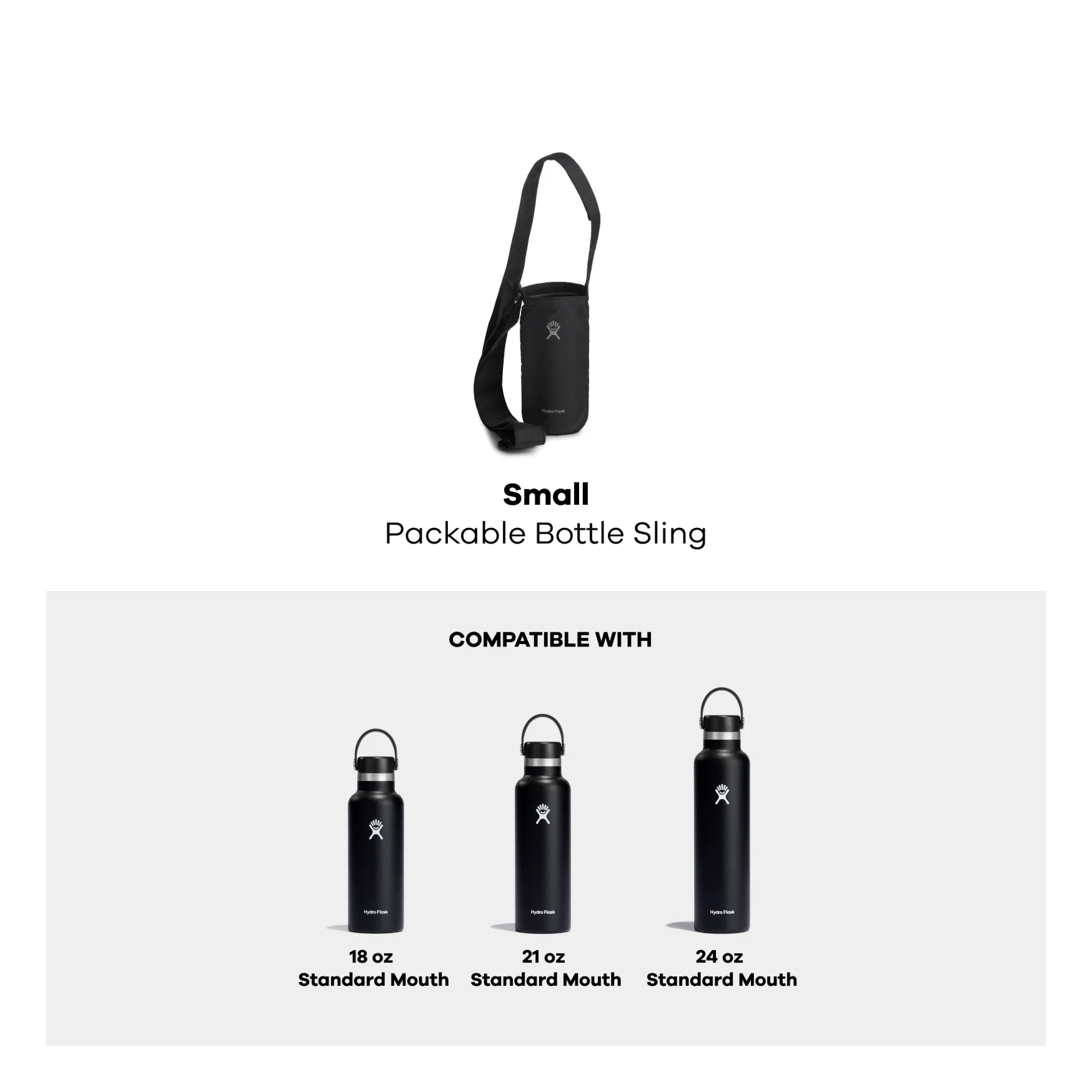 Hydro Flask Packable Bottle Sling | Small