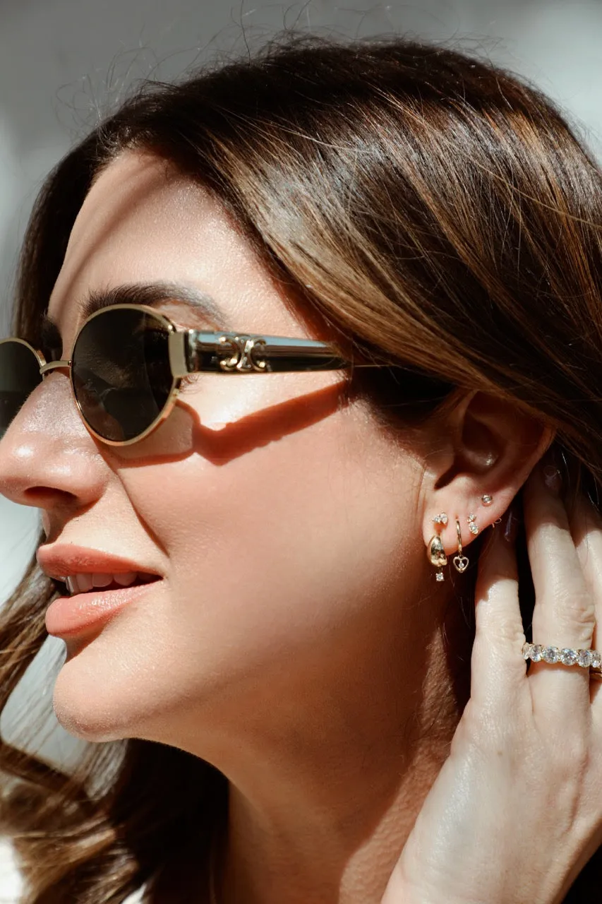 Illusion Marquise Diamond Drop Studs